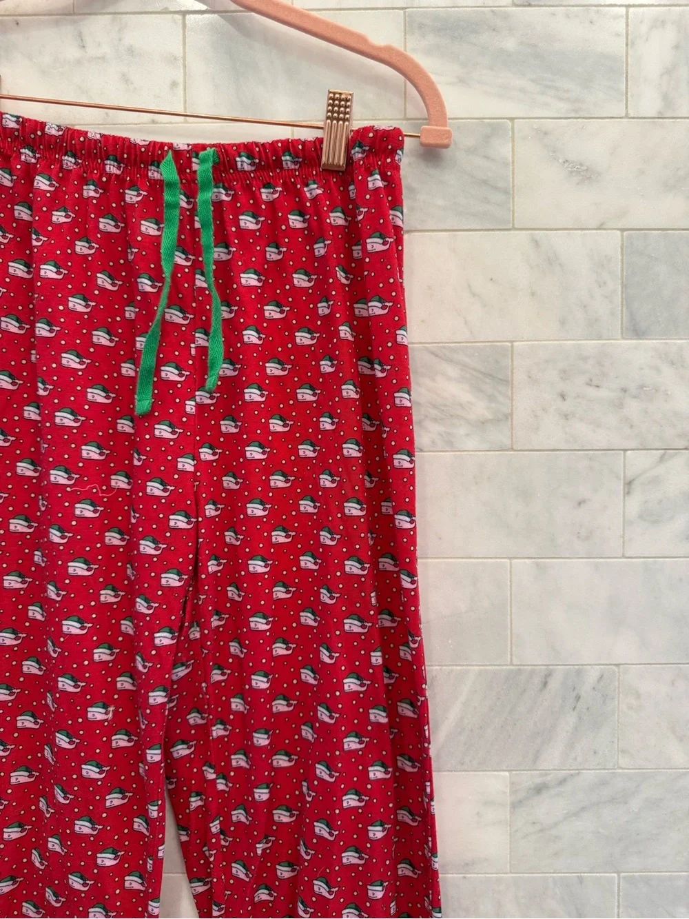 Vineyard Vines Santa pajama pants